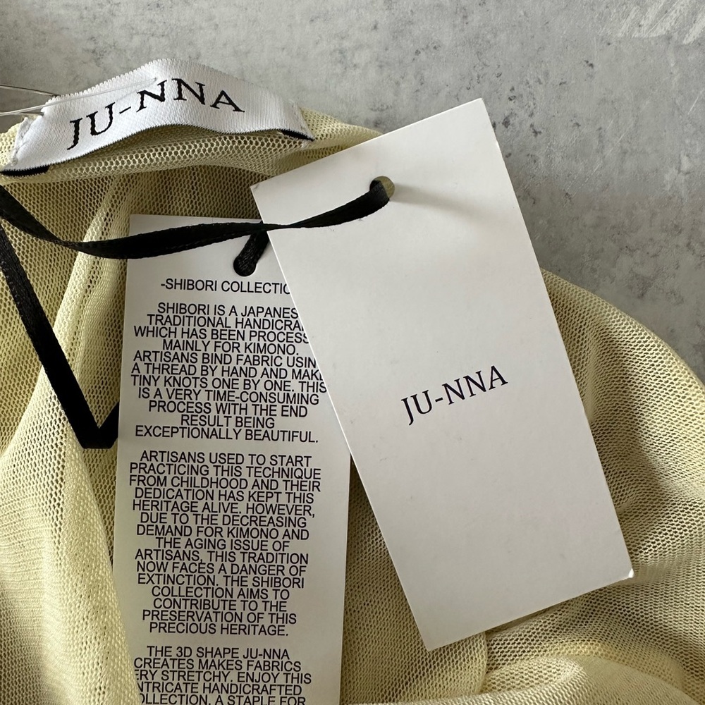 Ju-nna Sofia Halter Neck Diamond Pattern Shibori … - image 2